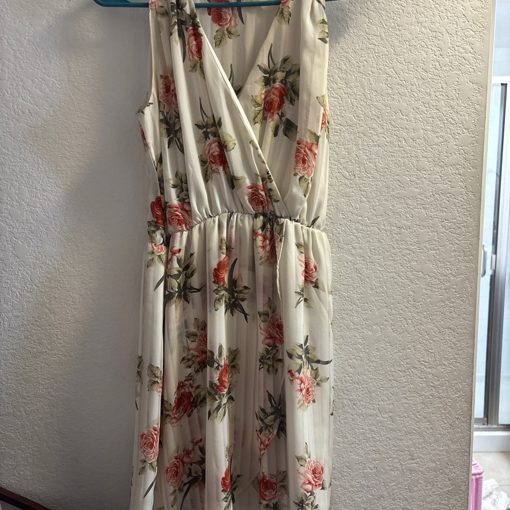 Floral Sleeveless Dress